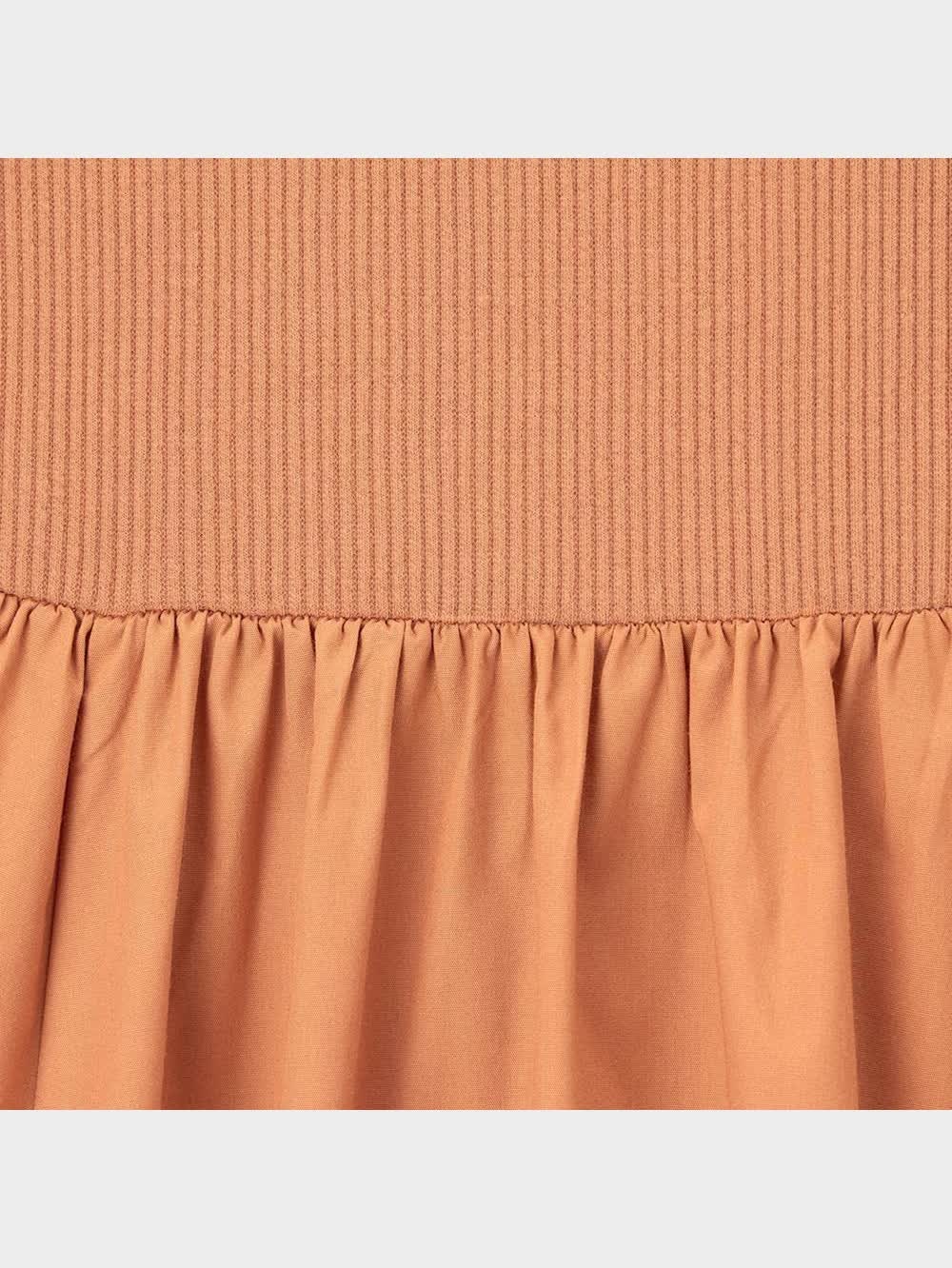 GU公式 | 布帛コンビネーションフレアワンピース(半袖)Z+E