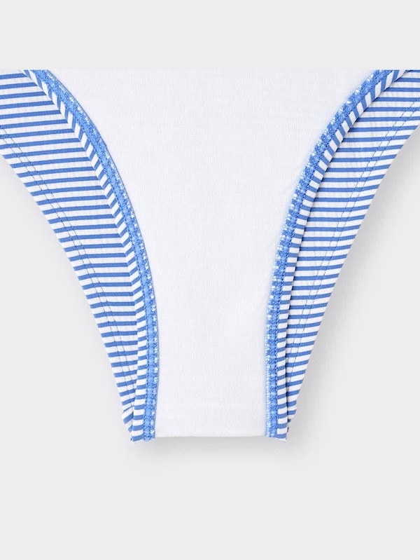 フリルストライプスイムワンピースGA+X