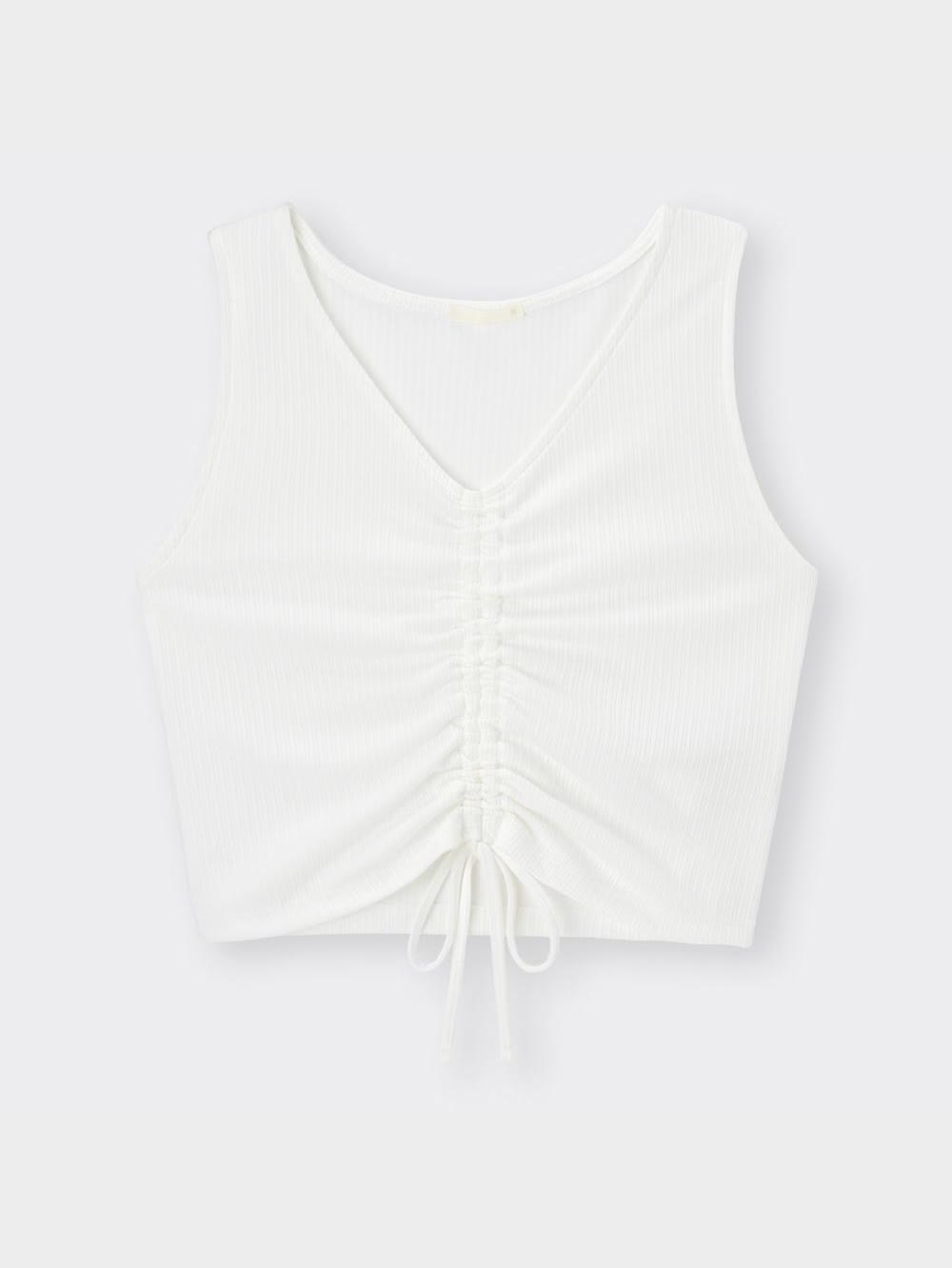【Paris】COGTHEBIGSMOKE ドローストリング ノースリーブ DRAWSTRING SLEEVELESS TOP ドローストリング ノースリーブ