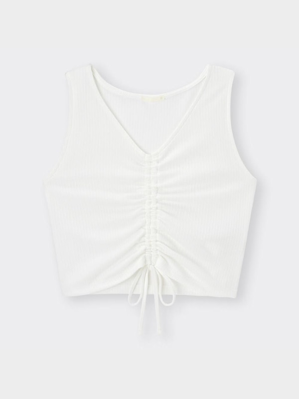 フロントドローストリングT(ノースリーブ)YG+X