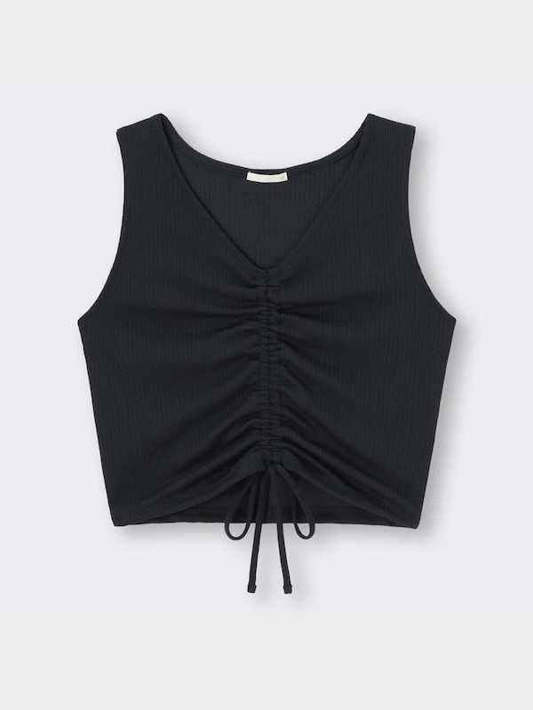 フロントドローストリングT(ノースリーブ)YG+X