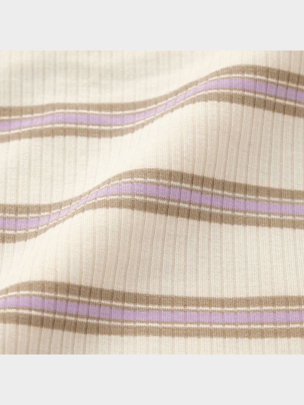 ドローストリングT(半袖)マルチボーダーYG+E