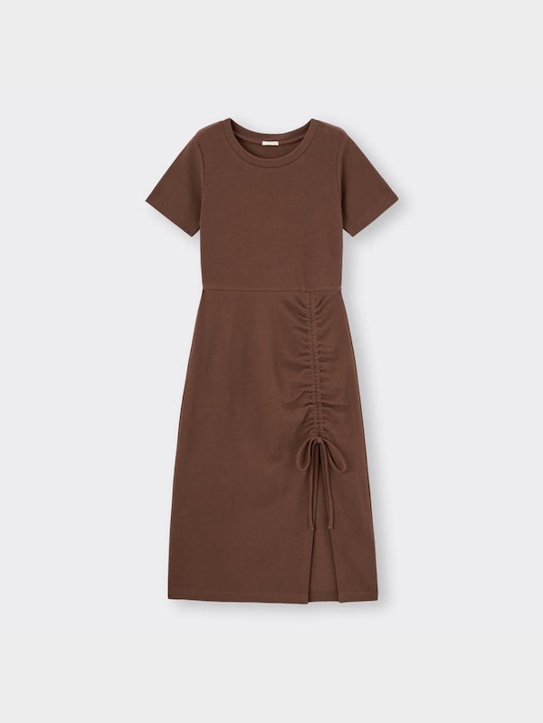 サイドスリットワンピース(半袖)YG+X