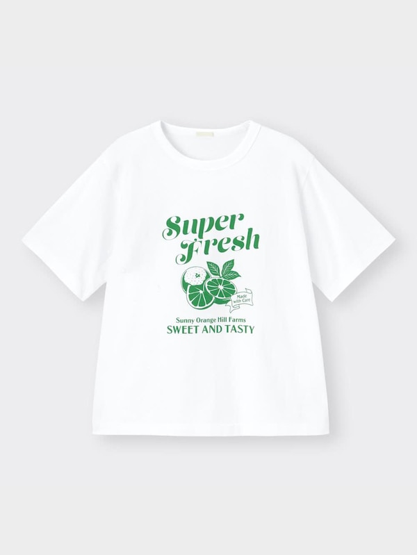グラフィックT(半袖)(フルーツ)YG+E