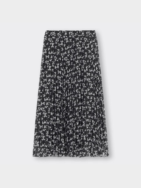 フラワープリントプリーツスカートZ+E