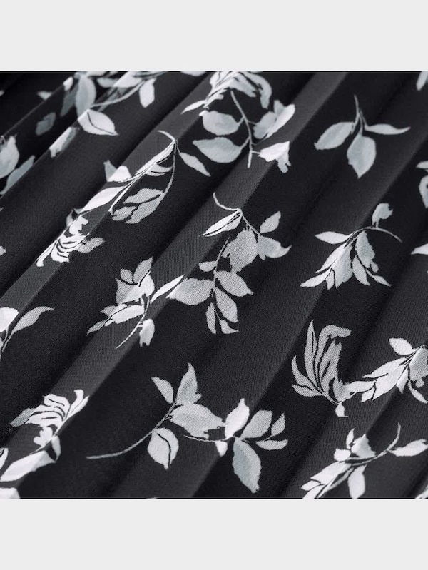 フラワープリントプリーツスカートZ+E