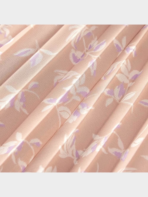 フラワープリントプリーツスカートZ+E