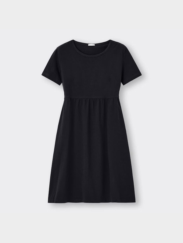 ウエストギャザーワンピース(半袖)OSB+EC