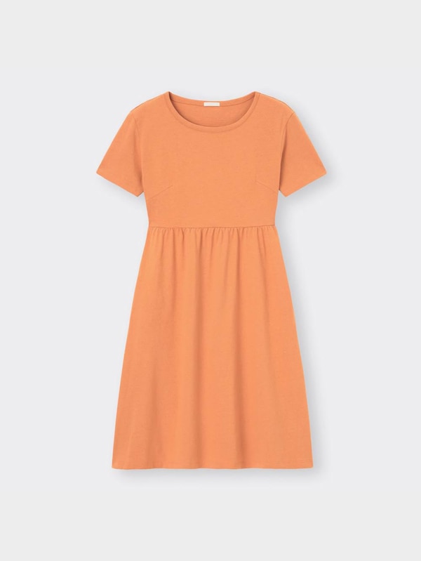 ウエストギャ  ザーワンピース(半袖)OSB+EC