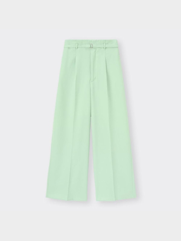 ベルテッドワイドアンクルパンツZ+E