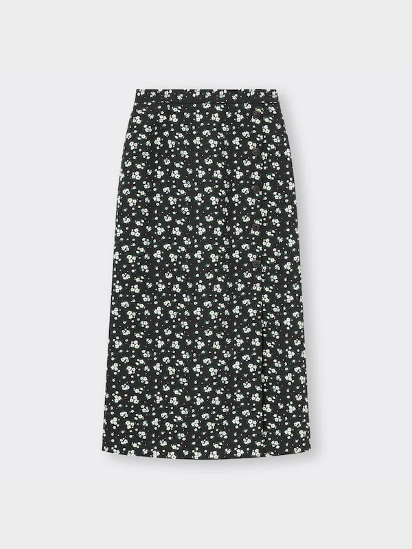 プリントサイドスリットスカートYG+X