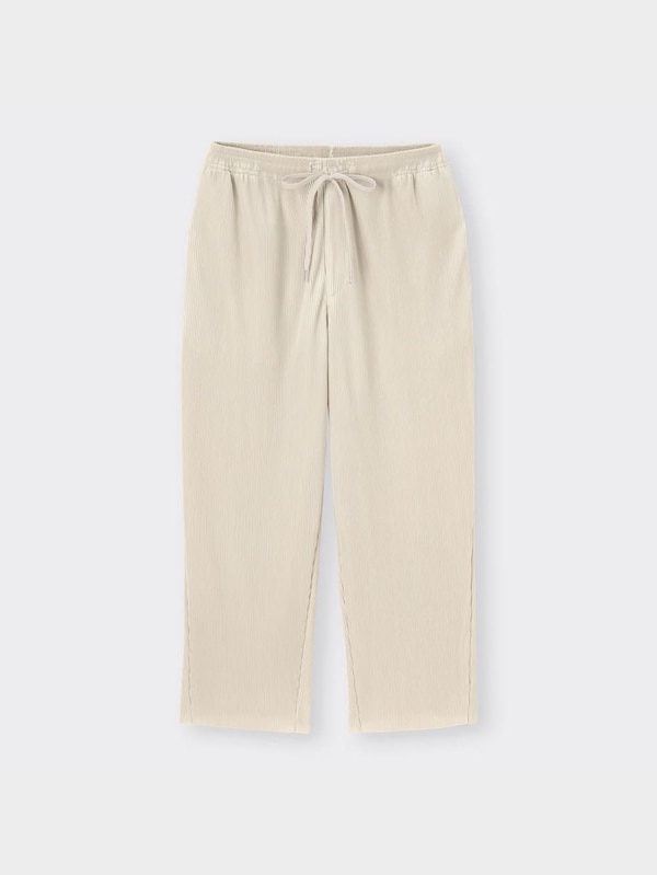 プリーツアンクルパンツNT+E