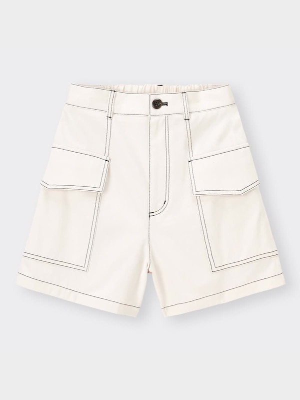 コントラストステッチショートパンツYG