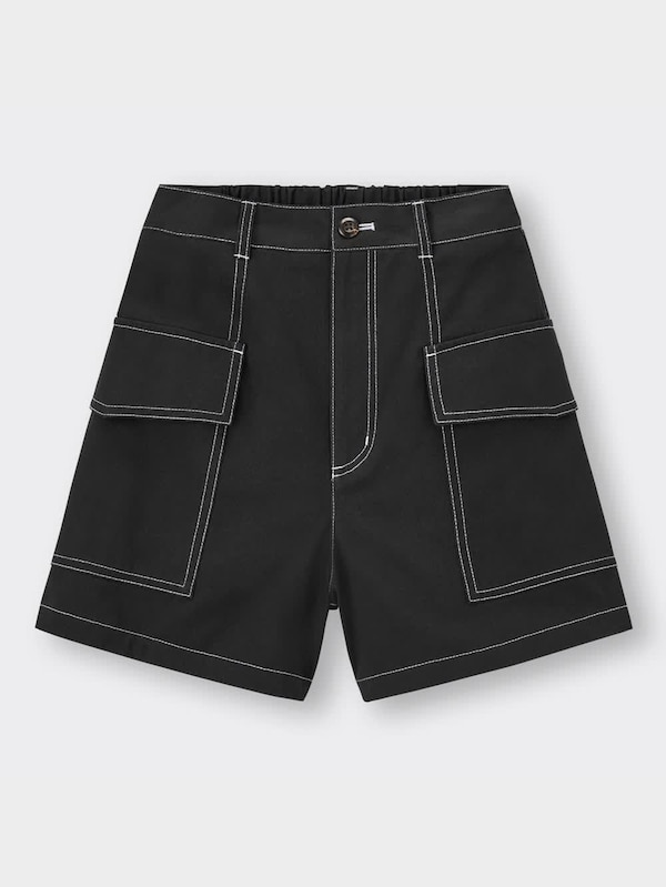 コントラストステッチショートパンツYG