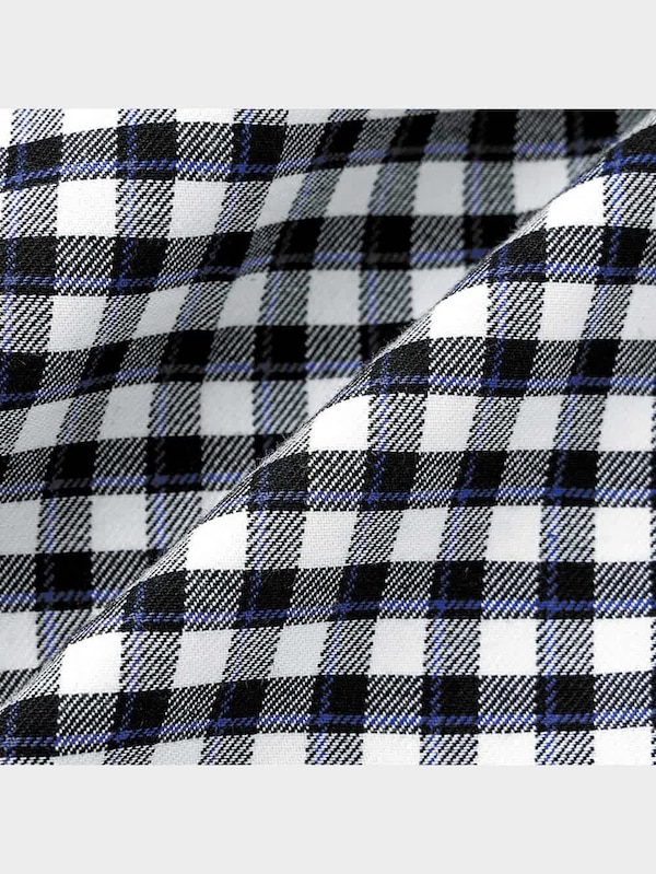 チェックイージーセミワイドパンツ