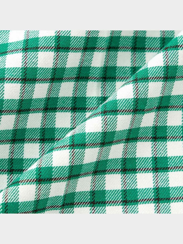 チェックイージーセミワイドパンツ