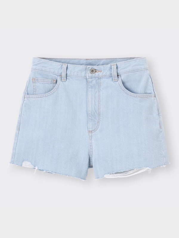 デニムクラッシュショートパンツOSB+EC