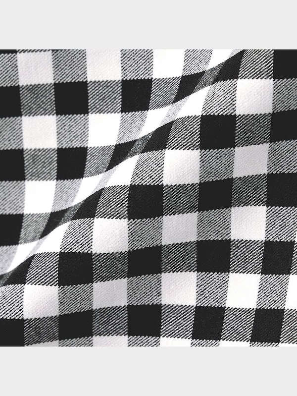 レースアップナローミディースカート(チェック)