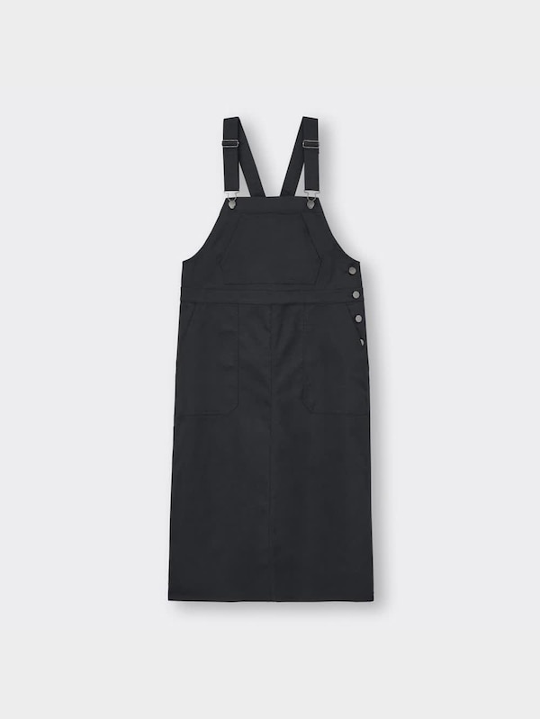 フロントポケットジャンパースカートGA+X