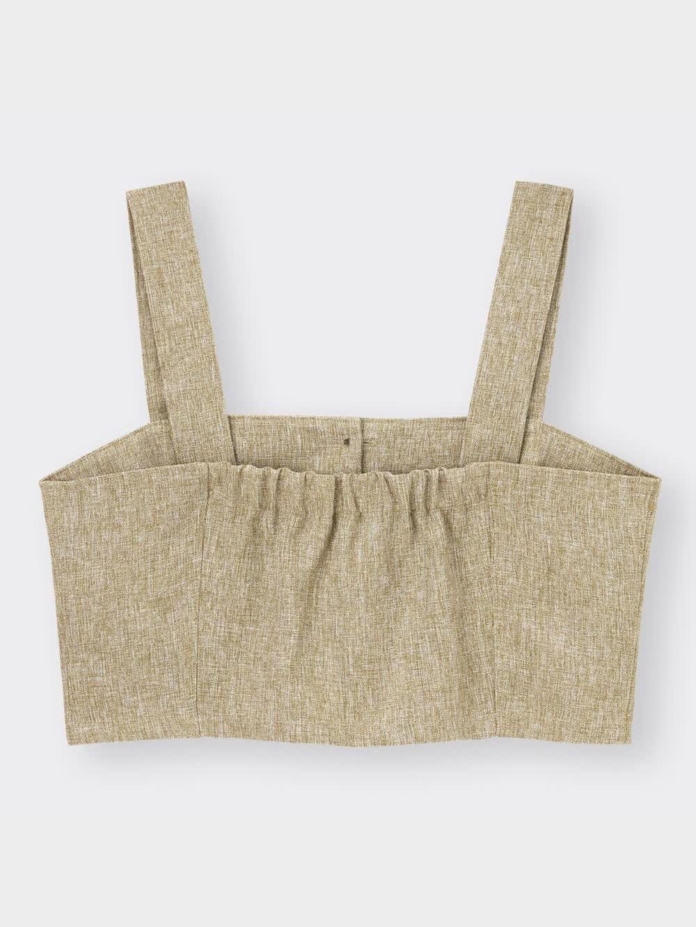 美品 cygne シーニュ フロントボタンビスチェ Nelly シーニュcygneフロントボタンビスチェNelly❤︎グレー