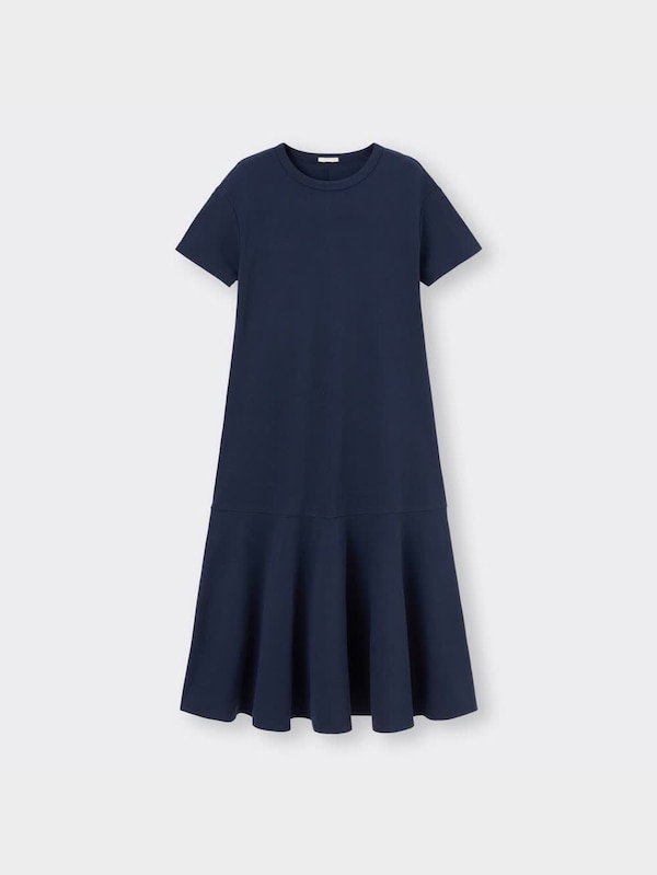 フレアヘムワンピース(半袖)Q