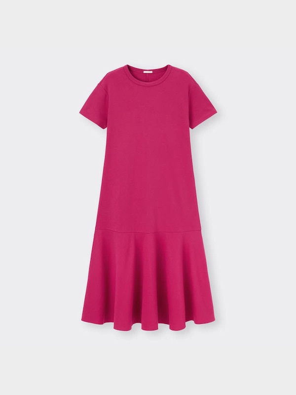 フレアヘムワンピース(半袖)Q