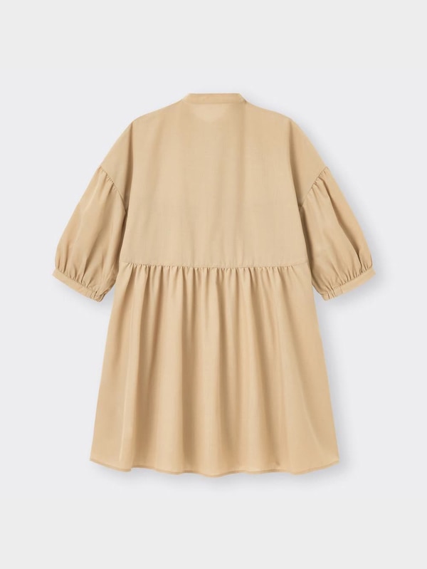 バンドカラーチュニックブラウス(5分袖)Q