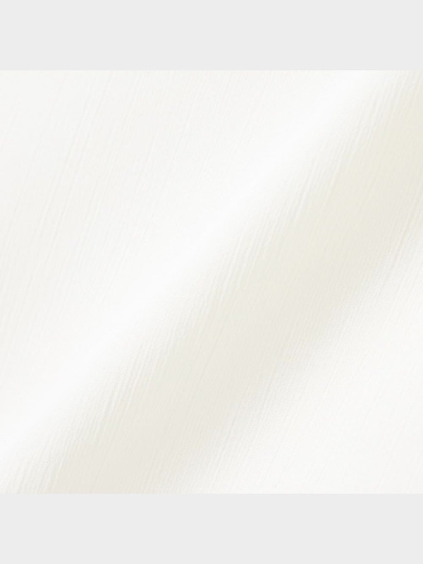 シアーボリュームスリーブブラウス(5分袖)Q