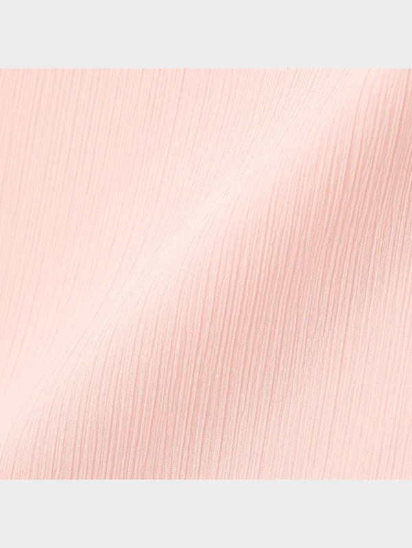 シアーボリュームスリーブブラウス(5分袖)Q