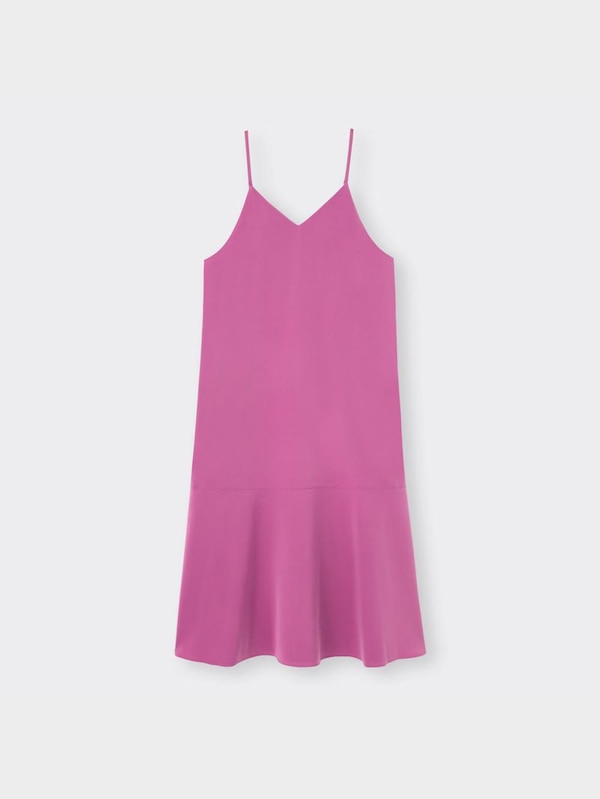 サテンマーメイドキャミソールワンピースQ