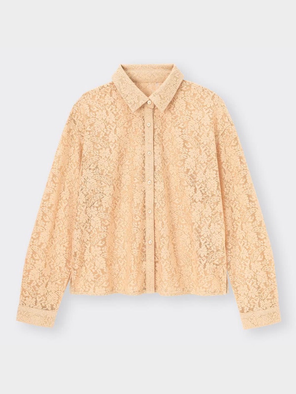 レースシャツ(長袖)