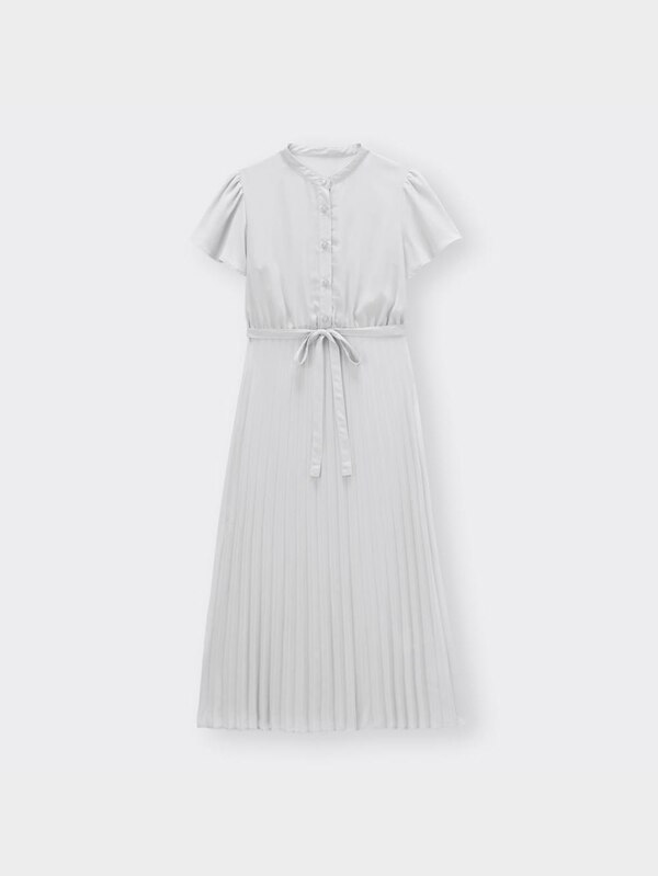 プリーツワンピース(半袖)Z+E