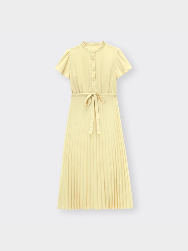 プリーツワンピース(半袖)Z+E