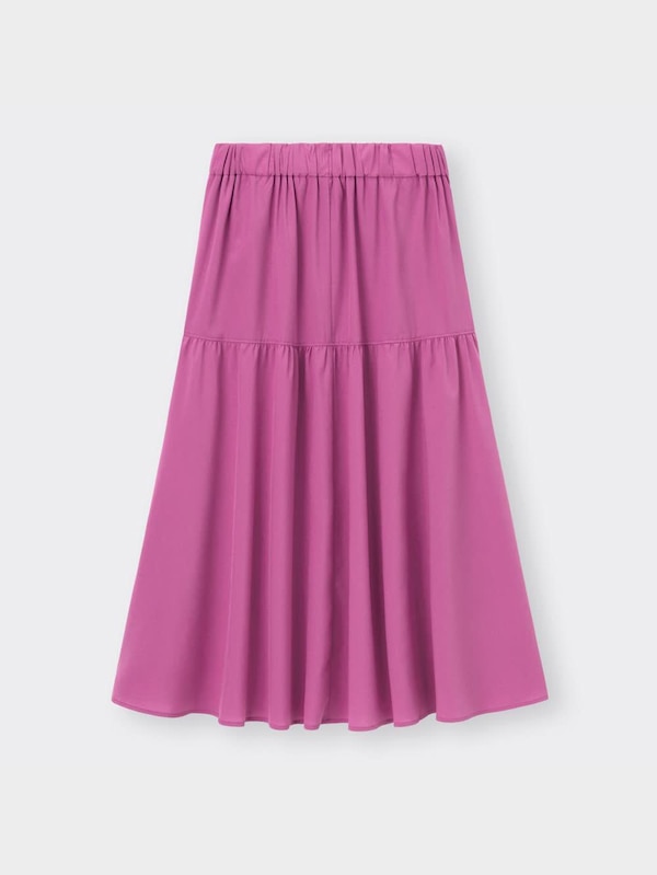 ティアードフレアロングスカートQ