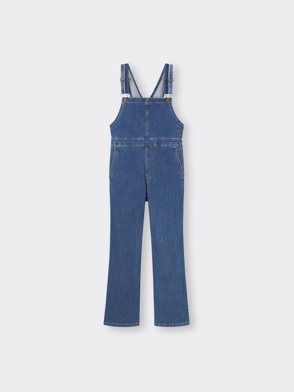 デニムスリムサロペットパンツNT+E