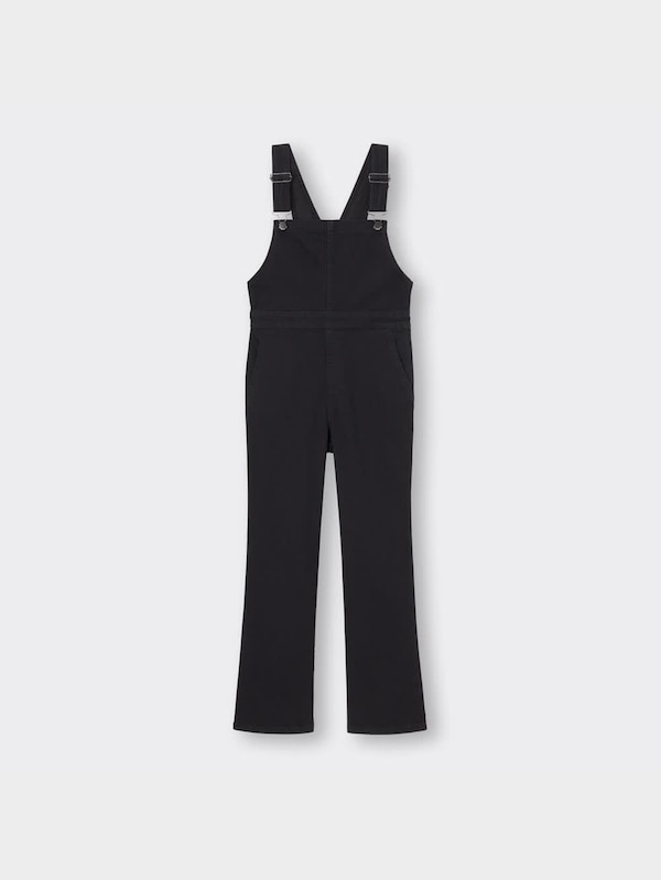 デニムスリムサロペットパンツNT+E