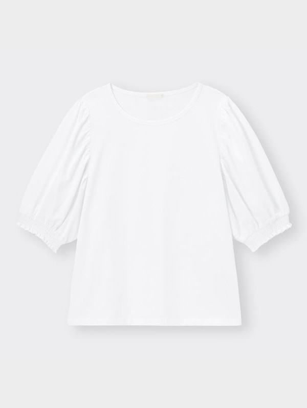 ボリュームスリーブT(5分袖)Q