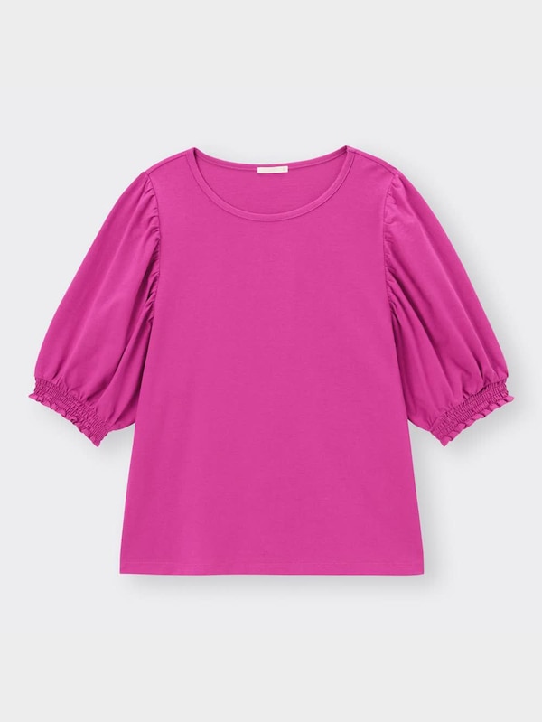 ボリュームスリーブT(5分袖)Q