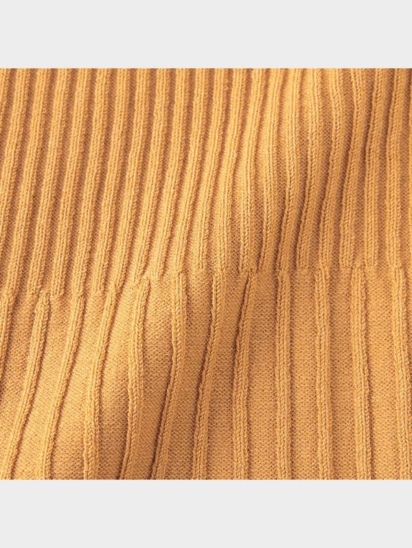 リブニットワンピース(ノースリーブ)Q