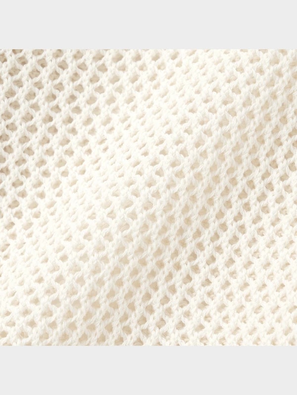 メッシュカーディガン(長袖)NTQ+E