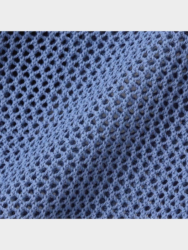 メッシュカーディガン(長袖)NTQ+E