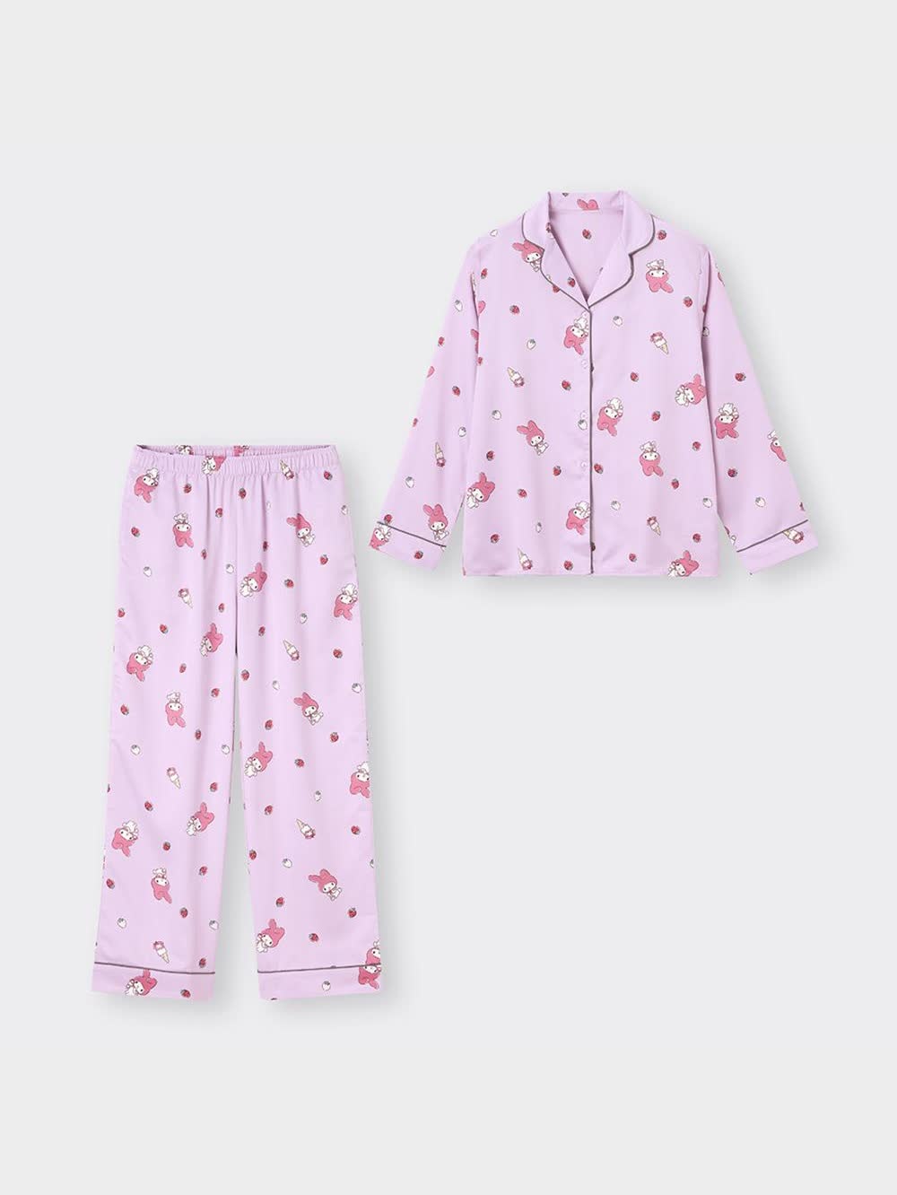 ✩✩nemurineko✩✩　サテンパジャマセット nemurineko サテンパジャマセット nemurineko様専用 サテンパジャマセット