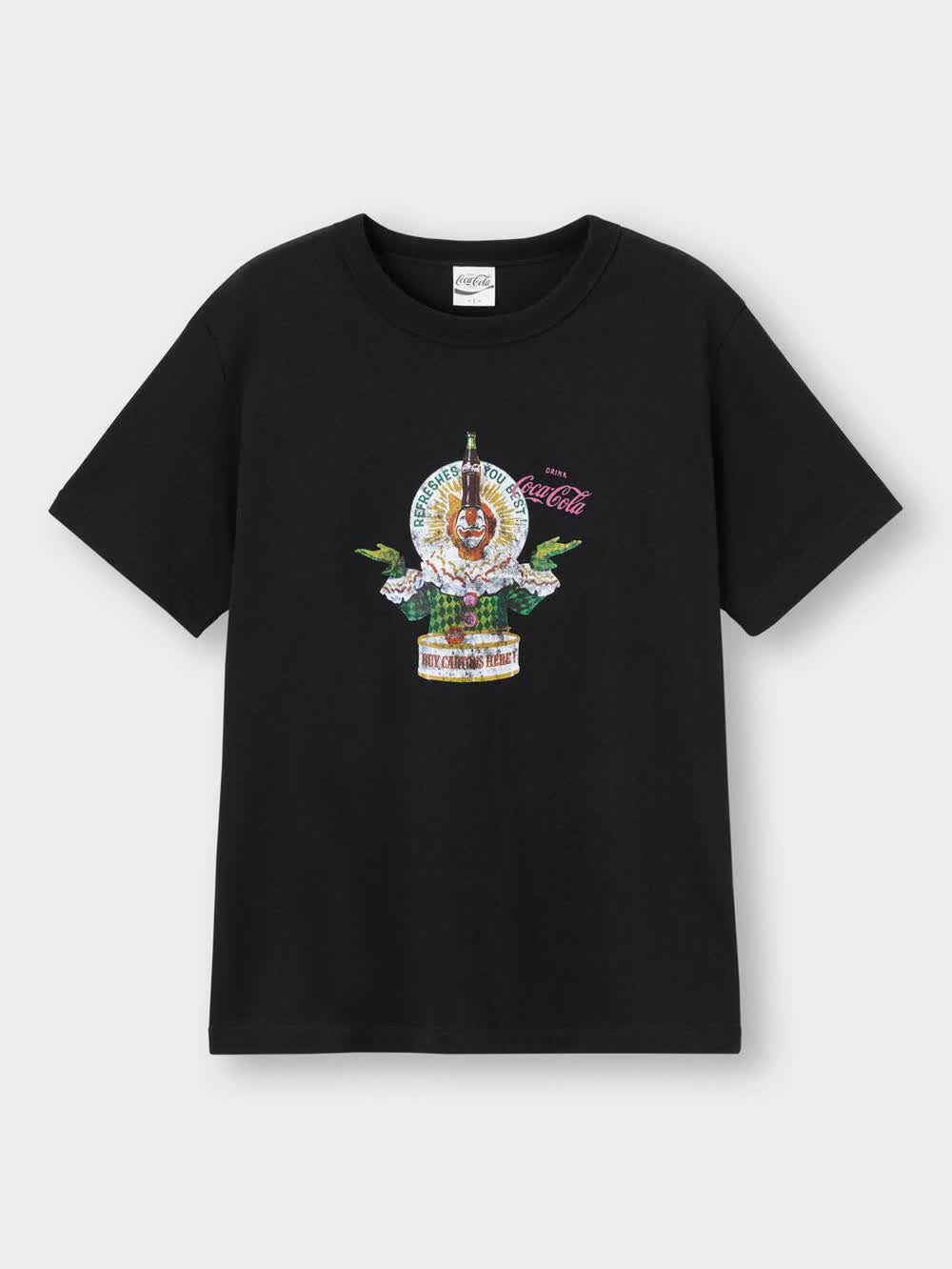 使う人が居ましたら宜しくお願い致します❗ GU公式 | グラフィックT(半袖) Coca-Cola 2