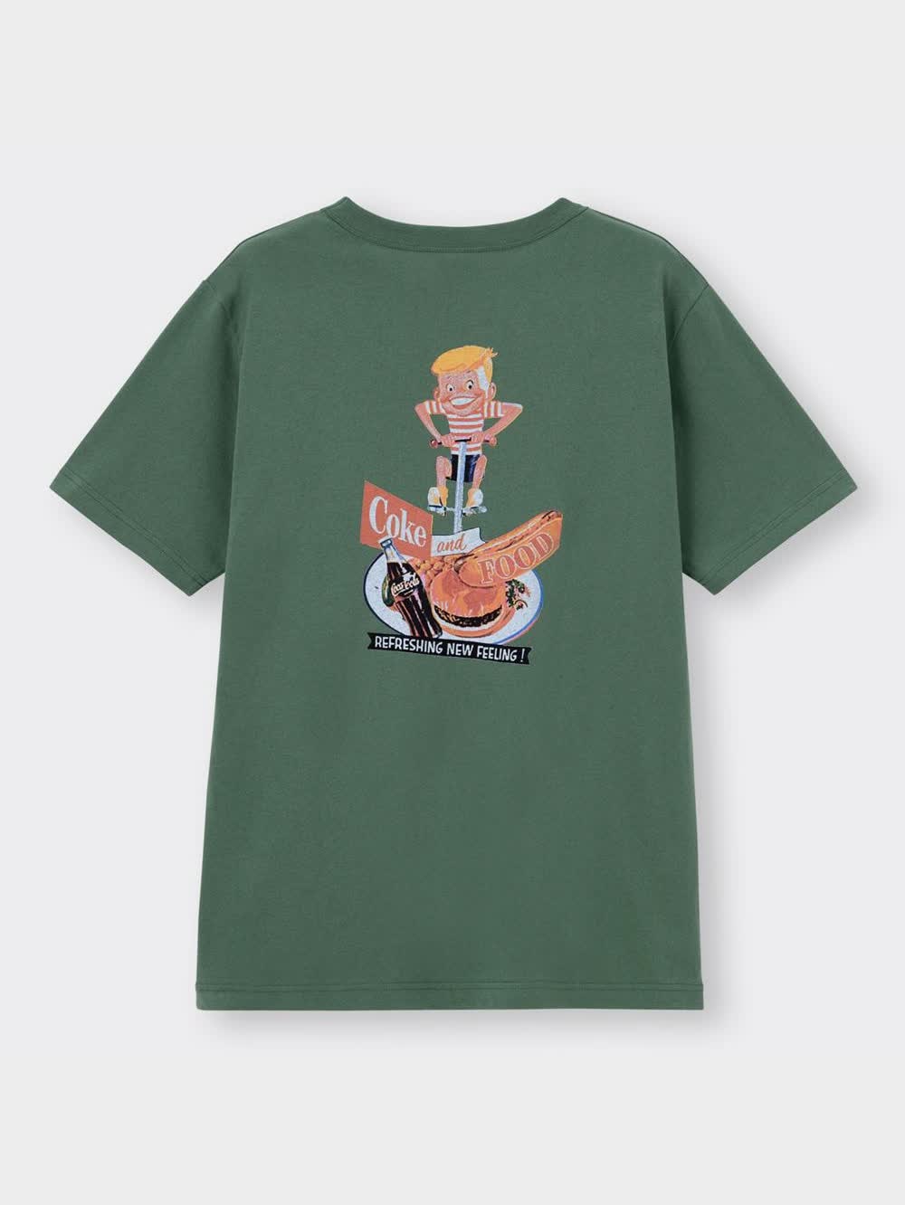 GU公式 | グラフィックT(半袖) Coca-Cola 3