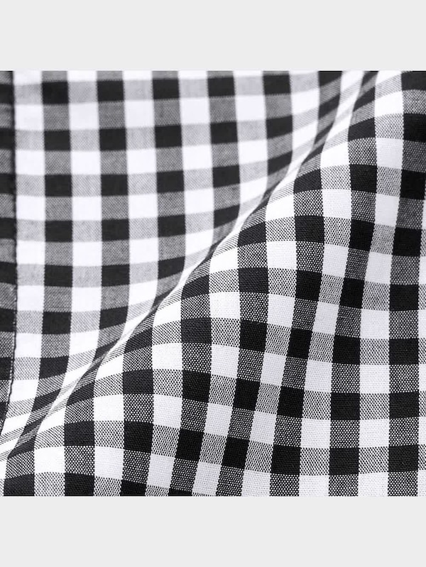 ギンガムチェックコルセットブラウス(半袖)YG+X