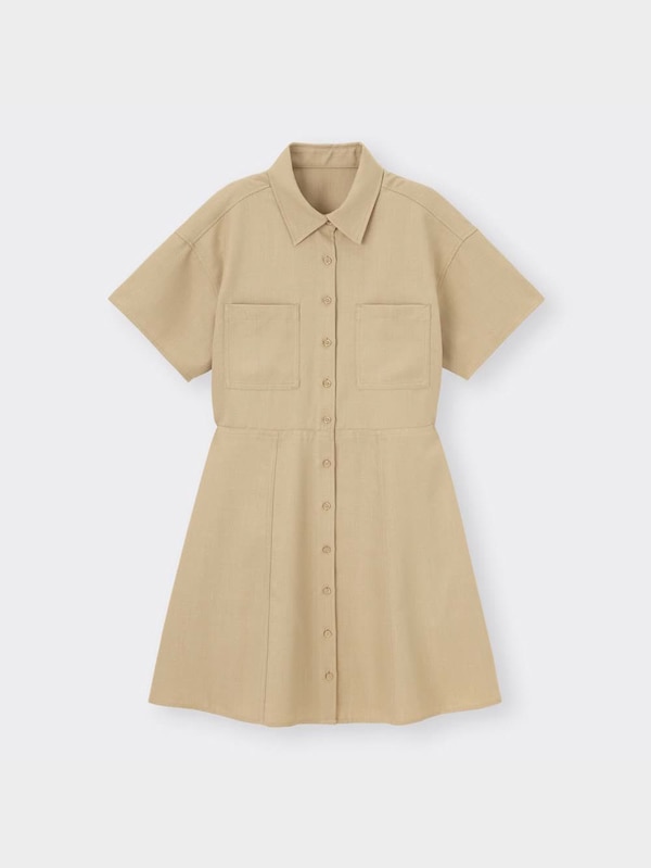 ミニシャツワンピース(半袖)YG+X