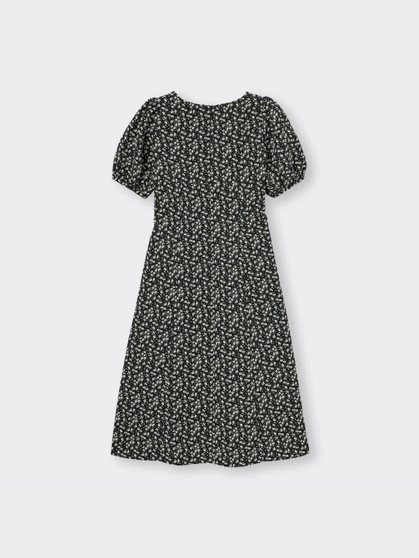 フラワープリントスリットワンピース(半袖)YG+X