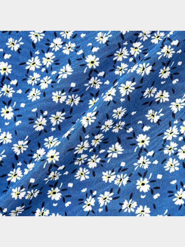 フラワープリントスリットワンピース(半袖)YG+X