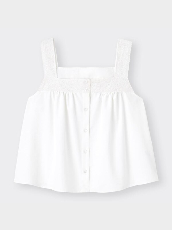 レースコンビネーションキャミソールYG+X