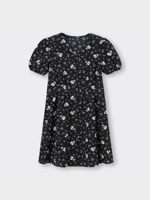 フラワープリントミニワンピース(半袖)YG+X
